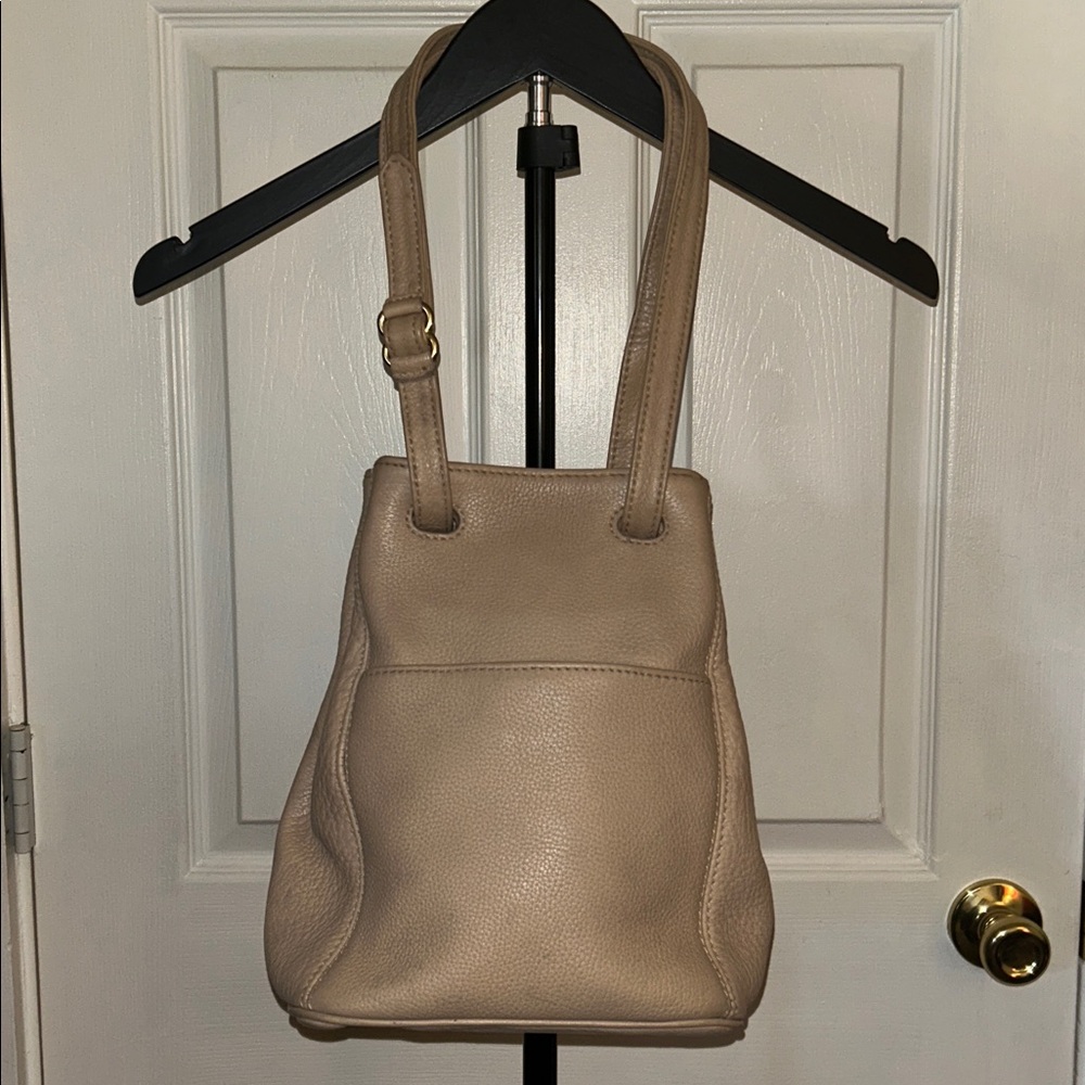 Coach Sonoma Beige Leather Bag, Vintage, 4923